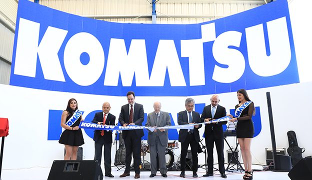 Inaugura Komatsu su taller de servicios en el municipio de Morelos