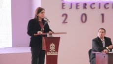 Julieta De Río Venegas rindió su Informe de Actividades correspondiente al Ejercicio 2017 del IZAI