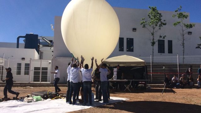 04 lanzamiento de tres nanosatélites a la estratosfera