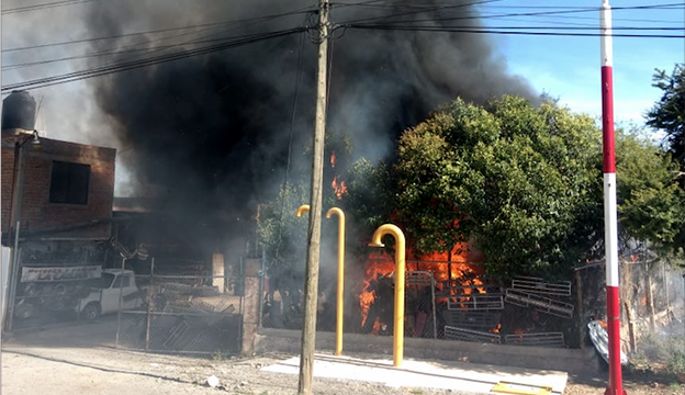 Incendio Zacatecas
