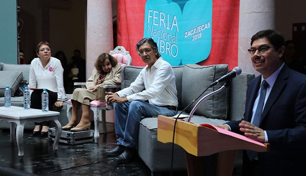 Inicia Feria del Libro Zacatecas 2018