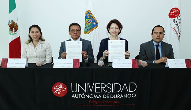 Firma convenio TSJEZ y UAD-0