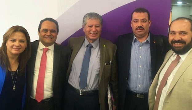 Julieta Del Río Venegas, Francisco Acuña Llamas, José Antonio De la Torre, Samuel Montoya y Carlos Bonnin, Comisionados del IZAI y del INAI