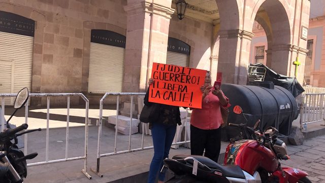 Protesta Centro Histórico