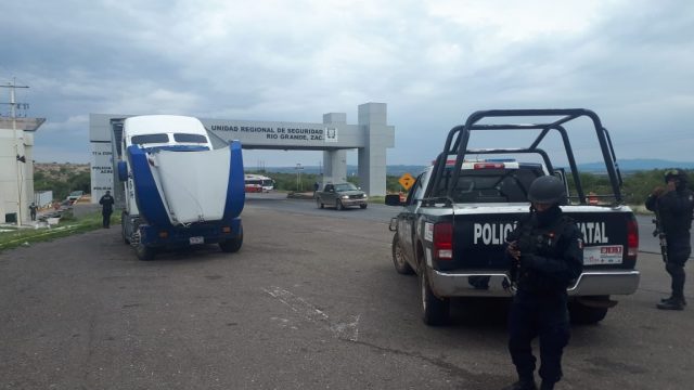 Tractocamión robado