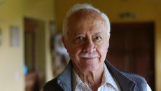 Maestro Salomón Mahmad y Sitton, fundador y profesor-investigador del CIESAS Pacífico Sur en Oaxaca, miembro de la Academia Mexicana de Ciencias, reconocido con el Premio Nacional de Artes y Literatura 2018. (Foto: Elizabeth Ruiz Jaimes/AMC.)