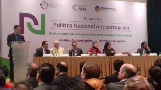 Presentan Política Nacional Anticorrupción