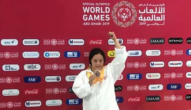 Adriana Iturriaga obtiene bronce en Emiratos Árabes Unidos