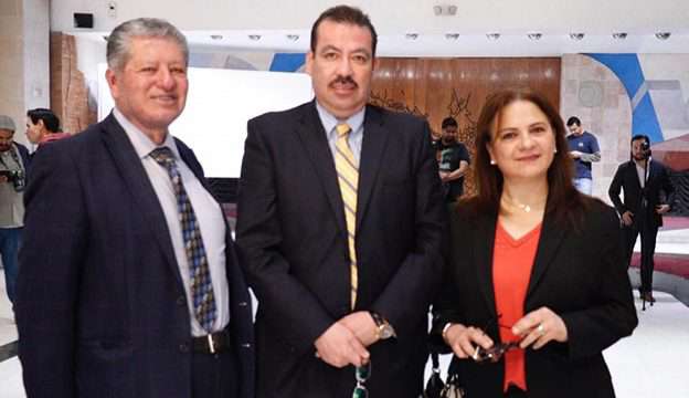 Los Comisionados Samuel Montoya Álvarez, Julieta del Río Venegas y José Antonio de la Torre Dueñas.