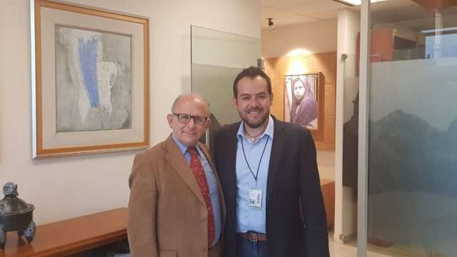 Se reúne Ulises Mejía con Diego Prieto director del INAH