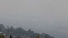 Contaminación de la Ciudad de México, vista desde las instalaciones de la Academia Mexicana de Ciencias. (Foto: Elizabeth Ruiz Jaimes/AMC.)
