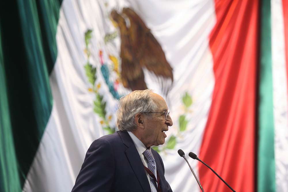 Detectar la hepatitis C en fases tempranas es importante, porque si progresa el daño al hígado puede ser irreversible. Hoy existe cura para la hepatitis C, informó David Kershenobich Stalnikowitz, director del Instituto Nacional de Ciencias Médicas y Nutrición Salvador Zubirán. (Foto: Elizabeth Ruiz Jaimes/AMC.)