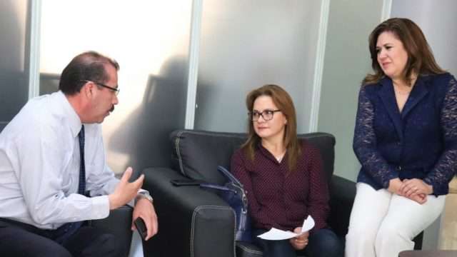 Los Comisionados Samuel Montoya Álvarez, Julieta del Río Venegas y Fabiola Torres Rodríguez analizan el conflicto del Consejo Consultivo