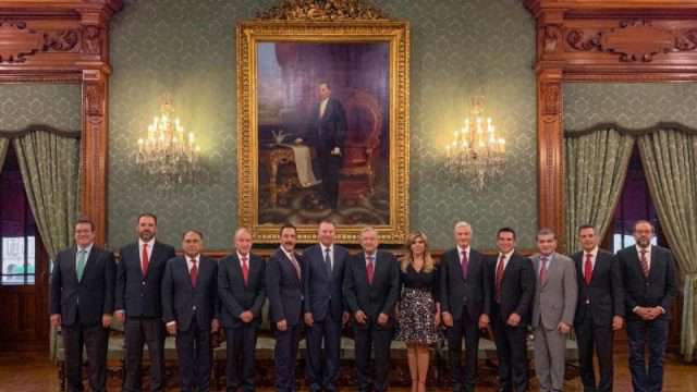 Tello y gobernadores del PRI